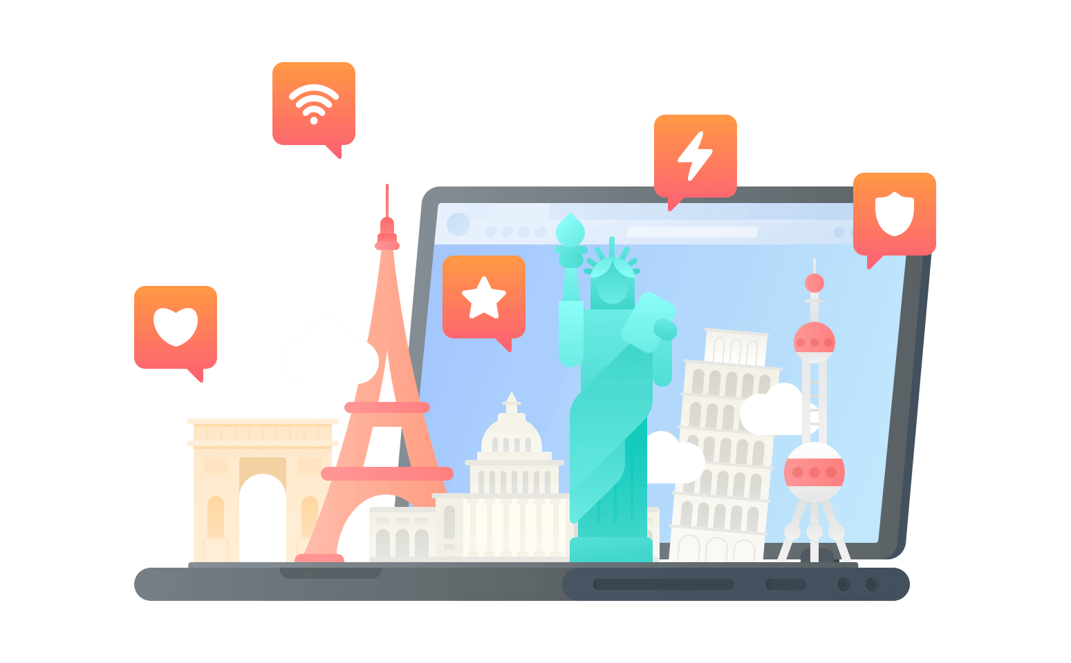 在布韦岛连接到中国的加速器 - 返华VPN